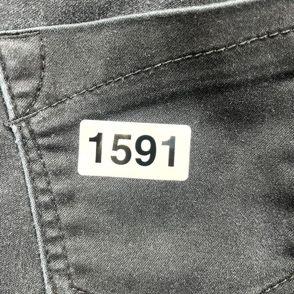 Express Skinny jeans womens 2 Black Low Rise stretch 5 pockets - Picture 14 of 14